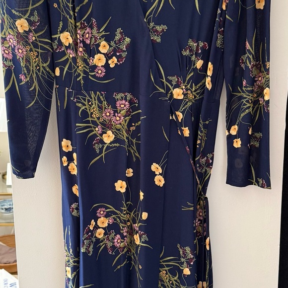 Reformation Navy Floral Dress - Picture 2 of 6